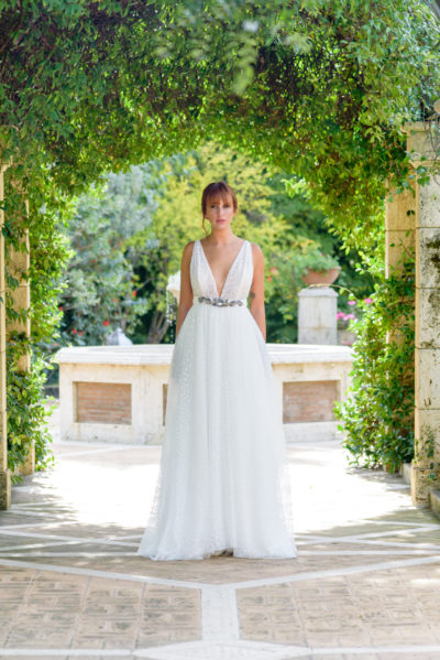 vestito abito sposa stile impero